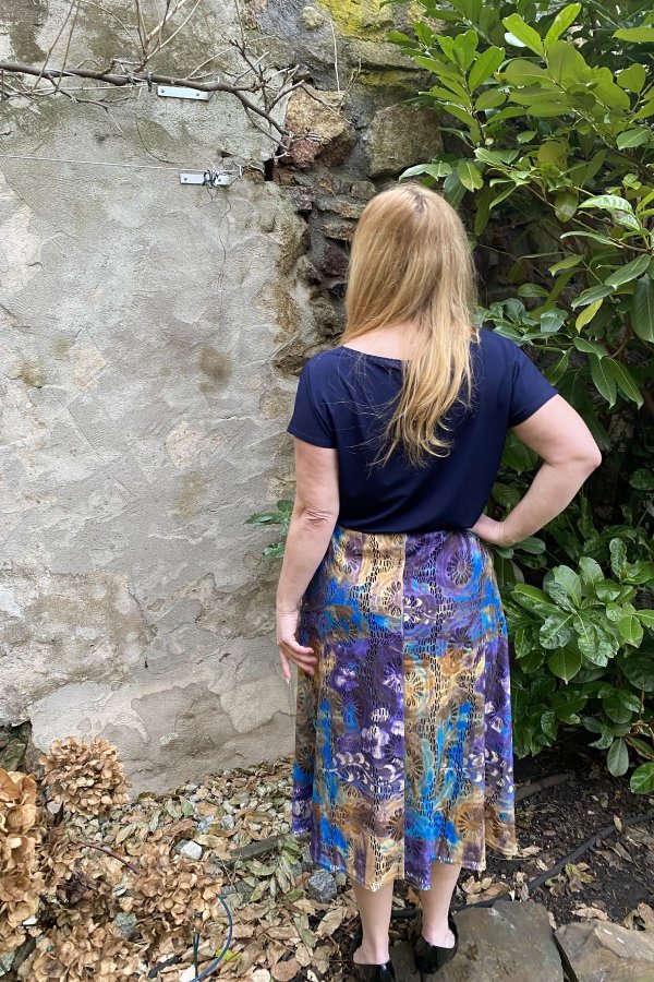 TOP Katka - UNI - tmavě modrý