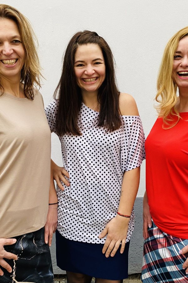 TOP Katka - UNI - béžový  - bambus