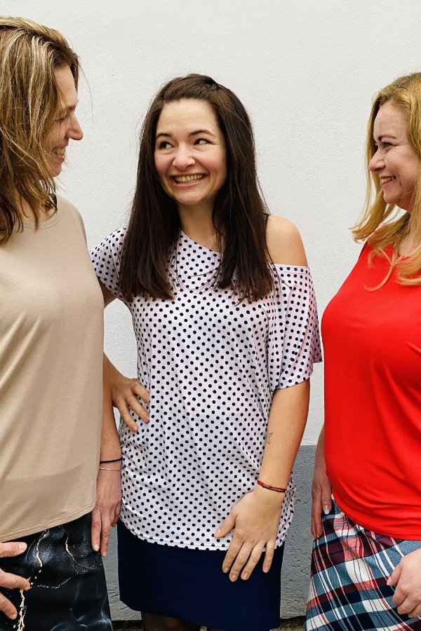 TOP Katka - UNI - béžový  - bambus