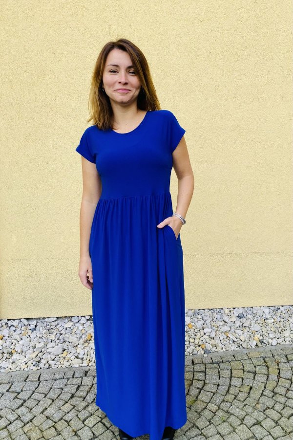 MIA - dlouhé - královsky modré