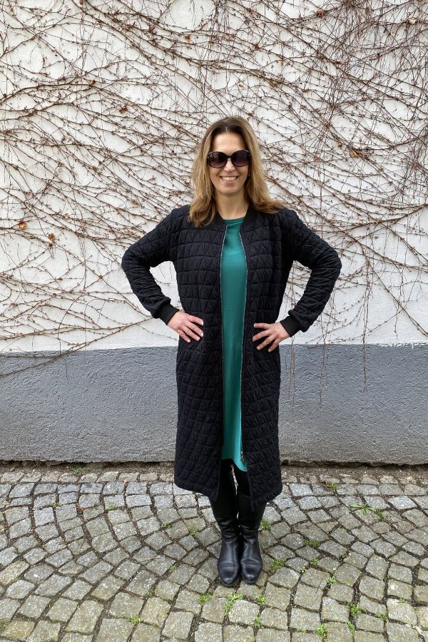 Bomber - dlouhý - SiGNATURE - černý