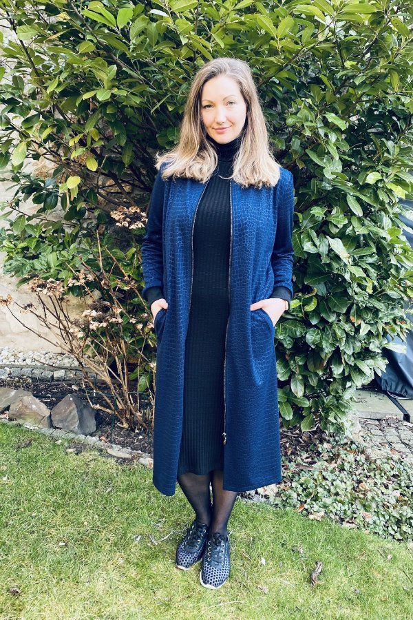 Bomber - dlouhý - SiGNATURE - modrý