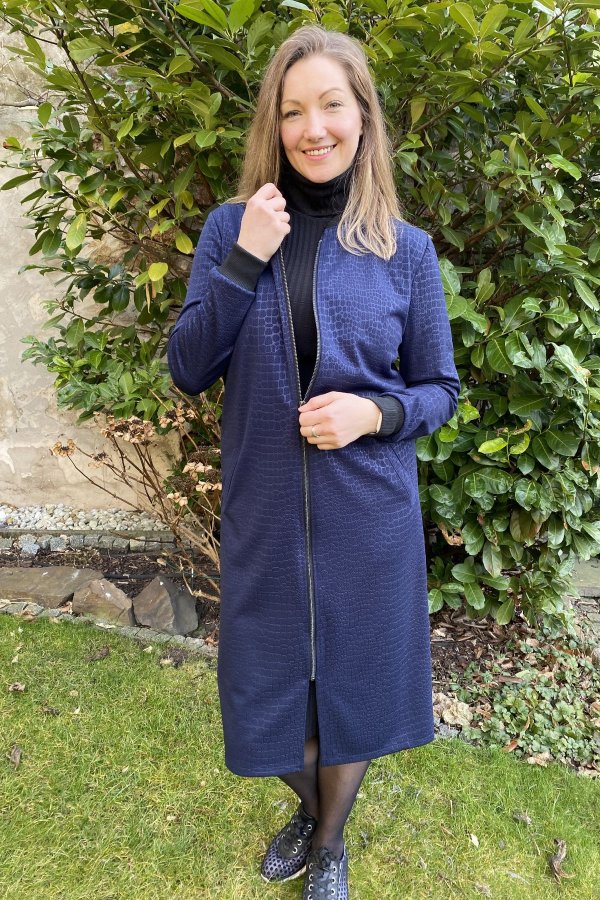 Bomber - dlouhý - SiGNATURE - modrý