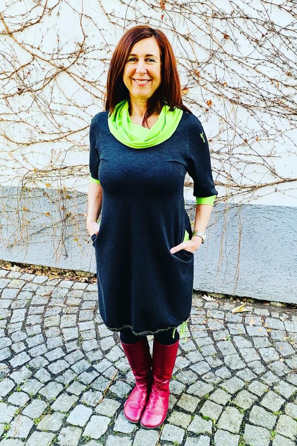 Terka - šedo - zelené