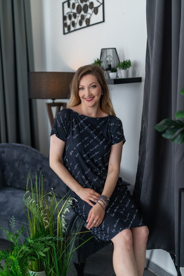 Sára - motivační černobílé