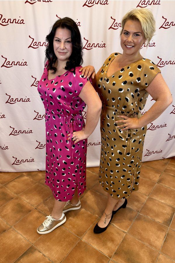 MAYA - vzorované - růžové