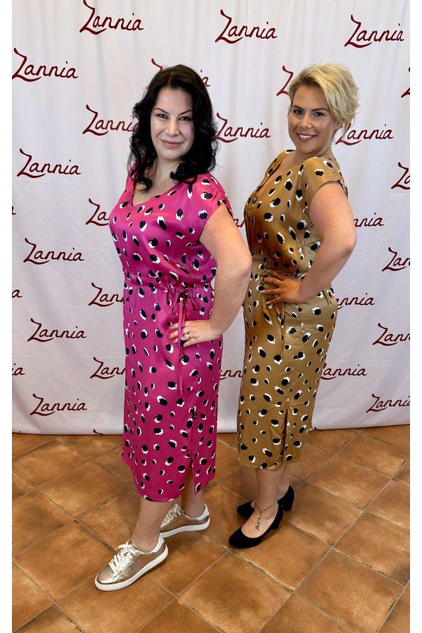 MAYA - vzorované - růžové