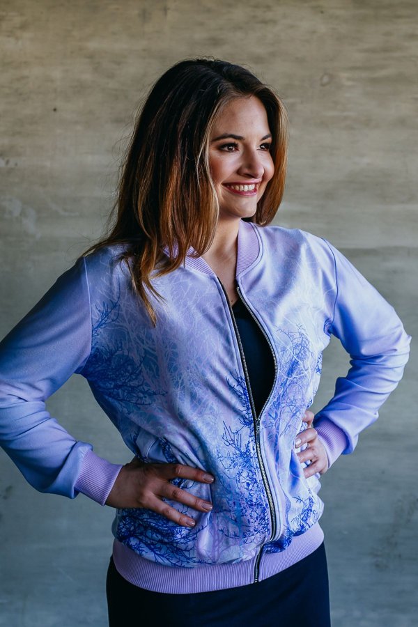 Bomber - modré stromy