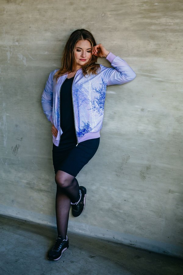 Bomber - modré stromy