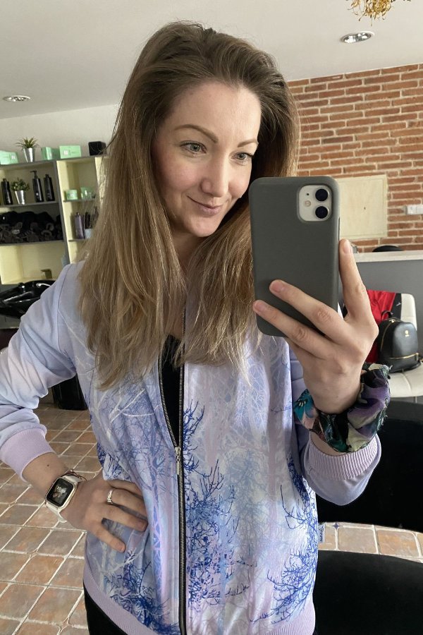 Bomber - modré stromy