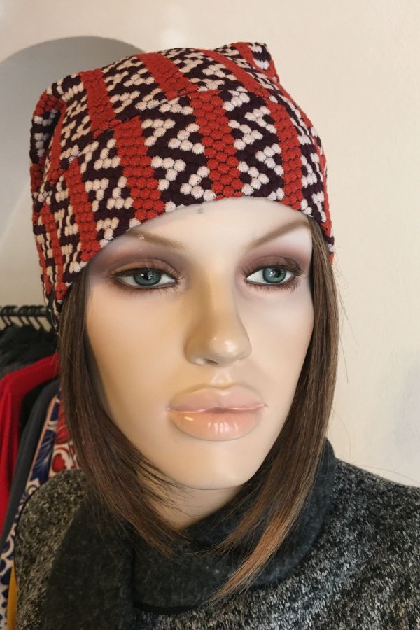 Čepice - vzorovaná