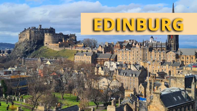 3 dny v Edinburghu, jak na letenky, ubytování, dopravu a finance