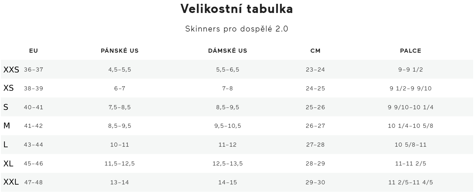 velikostni-tabulka-skinners-2.0-dospeli-nova