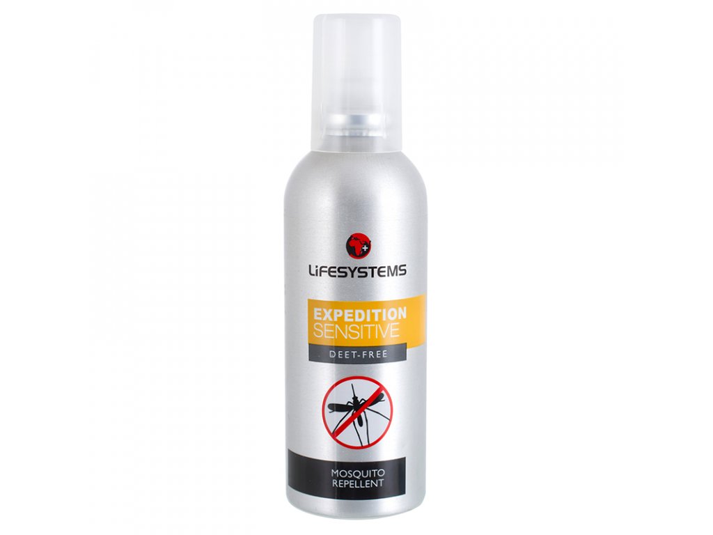 lifesystems repelent expedition sensitive spray 100 ml