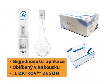 v chek 2019 ncov ag saliva rapid test card antigenni test ze slin lizatko schvaleno mz cr 3