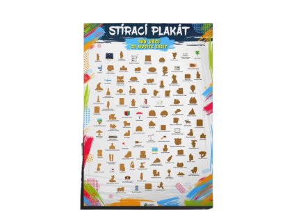 stiraci plakat 100 veci co musite zazit
