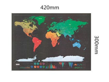 stiraci mapa sveta 2