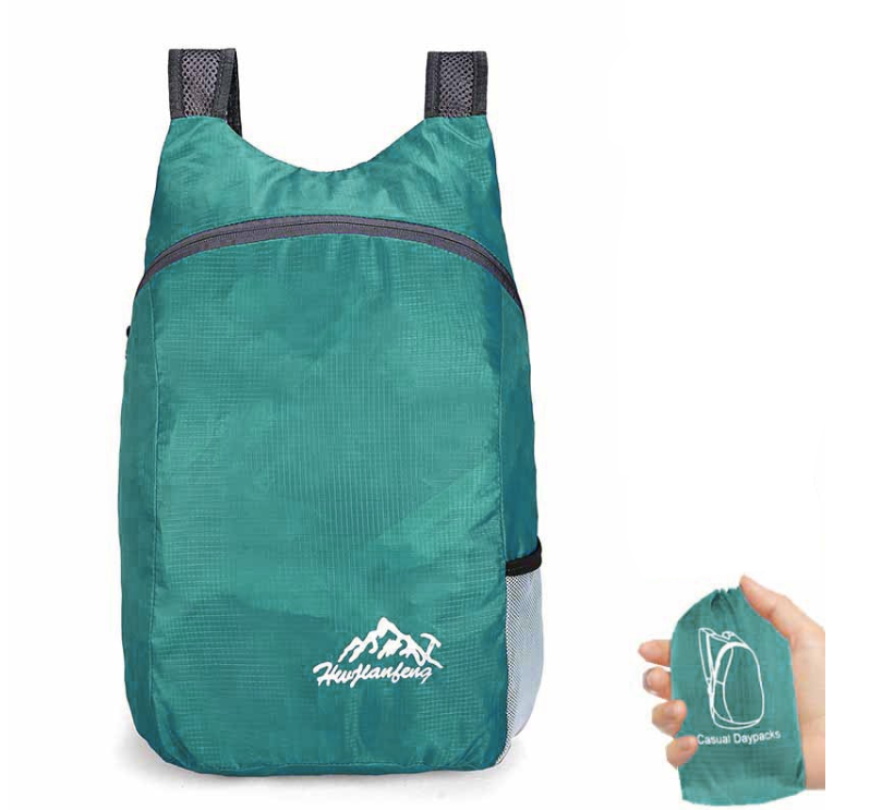 B2B Skládací mini batoh 15 l Barva: Tyrkysová