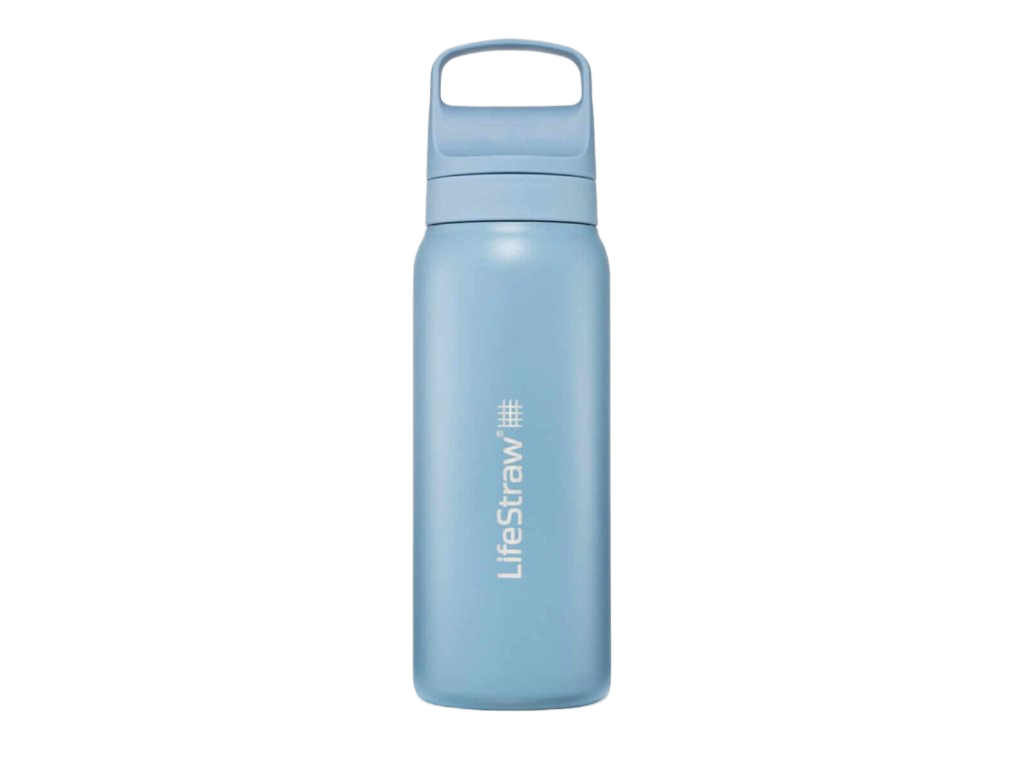 LifeStraw Go 2.0 Stainless Steel, 0,7 l Barva: Bledě modrá