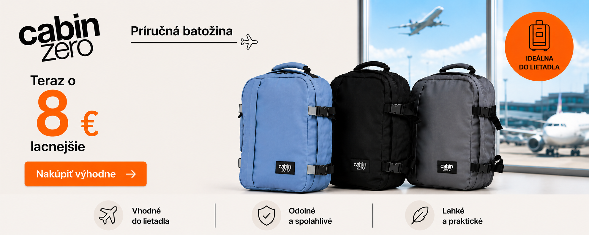 CabinZero batohy