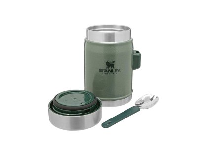 stanley termoska jidelni 400ml se lzici vidlickou zelena (5)