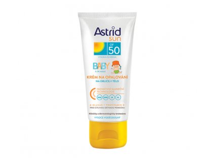 astrid sun detsky krem na opalovani of50 75ml zapakuj