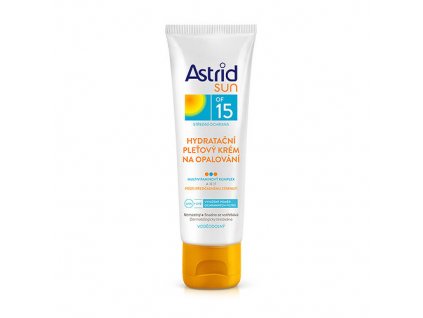 Astrid Sun OF 15/30, hydratační pleťový krém na opalování, 75 ml (Ochranný faktor Astrid Sun OF 15)