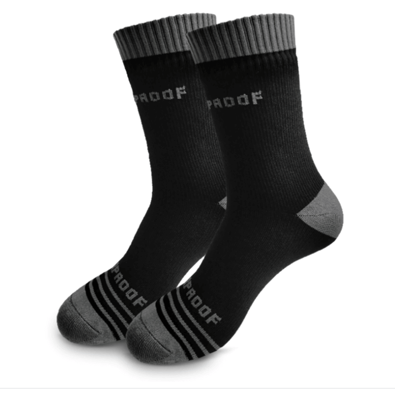 E-shop 100% nepremokavé ponožky, vodotesné Farba: Čierna, Veľkosť: L
