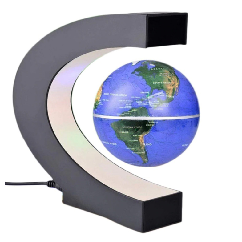 E-shop Globe levitujúci glóbus Farba: Modrá