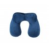 nafukovaci cestovni polstarek textilni modra