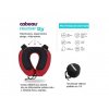 cabeau air cestovni polstarek za krk evolution s3 cervena