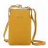 carrken cestovni penezenka s ramennim popruhem zluta 3