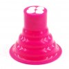 Silikónový náustok s filtrom na bongo- YD-700- Rúžový