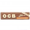 OCB Slim+ FIlters Brown- Cigaretové papieriky