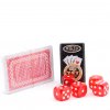 GENTELO Zapaľovač, karty, kocky. Darčekový set- 4-8321 Poker