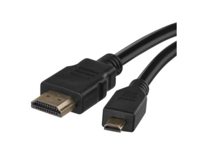 HDMI 2.0 high speed kábel A vidlica – D vidlica 1,5m