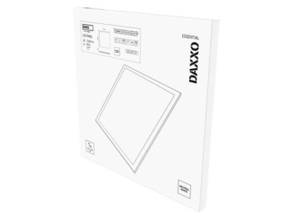 LED panel LEXXO backlit 60×60, štvorcový vstavaný biely, 36W neutrálna b.