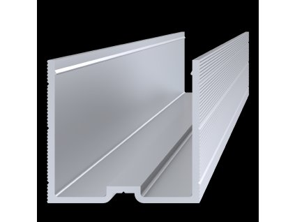 Spojka pre hliníkové profily 40x40(solárne profily), materiál: hliník, 200mm