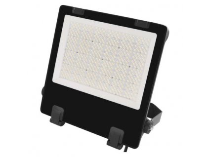 LED reflektor AVENO čierny, 300W neutrálna biela