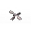 Nerezová lisovacia spojka (tvar +) pre dve 2.0mm lanká, Nerez /AISI 304, - použiť kliešte EL-NX2