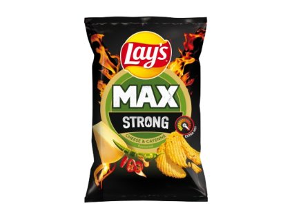Lays MAX Strong Cheese and Cayenne 120g 3D removebg preview