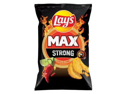 Lays MAX Strong Chili and Lime 120g removebg preview