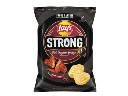 Lays MAX Strong Hot Chicken Wings  55g BAG, 14 ks/balení