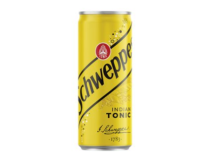 Schweppes Indian Tonic  0,33L CAN, 24 ks/balení