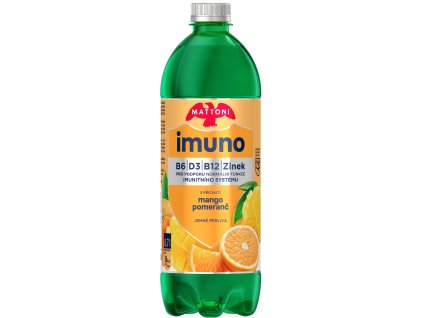 Mattoni Imuno mango & pomeranč  0,7L PET, 6 ks/balení