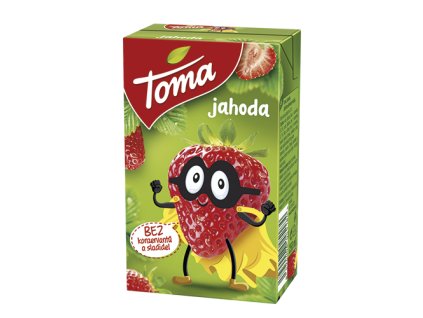 TOMA Jahoda  0,25L CB, 27 ks/balenie