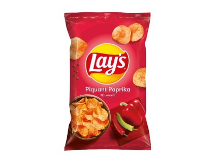 Lays Piquant Paprika  130g BAG, 21 ks/balenie