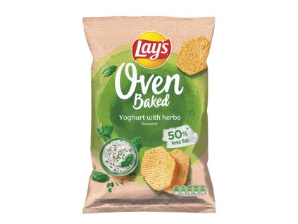 Lays Oven Baked Yogurt&Herbs  110g BAG, 12 ks/balenie