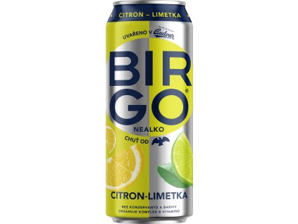 BIRGO Citrón-Limetka  0,5L CAN, 24 ks/balenie