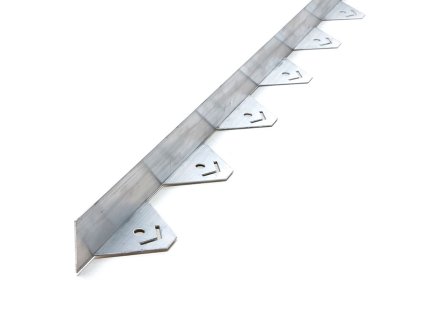 126669 105 vyr 104000439 Obrubnik hlinik L 250x5cm Alubord Alluminio 10 ks